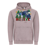 Vintage Zinc believe polar express christmas trees Vintage Hoodie - FaDigitalArtStudio