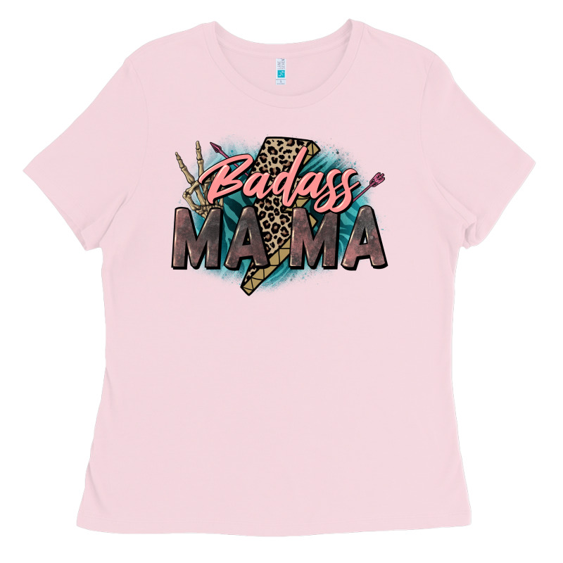 Badass Mama Mother's Day Png Sublimation Design Do Ladies Tee by CowGirlArtShop | Teevron