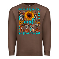 Chestnut god gifted me two titles mom and kiki and i rock t Premium Sweatshirt - JahusDesignShop