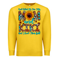 Lemon god gifted me two titles mom and kiki and i rock t Premium Sweatshirt - JahusDesignShop