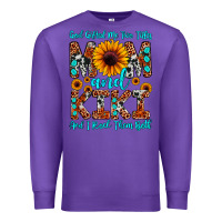Purple god gifted me two titles mom and kiki and i rock t Premium Sweatshirt - JahusDesignShop