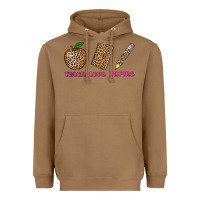 Toasted Coconut teach love inspire leopard Heavyweight Hoodie - AdoDesignShop