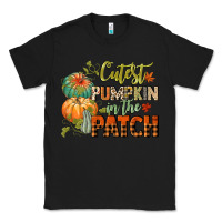 Black cutest pumpkin in the patch Classic Tee - CowGirlArtShop