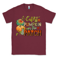 Burgundy cutest pumpkin in the patch Classic Tee - CowGirlArtShop