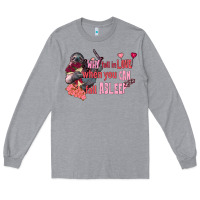 Heather Grey sloth why fall in love when you can fall asleep Long Sleeve Tee - FaDigitalArtStudio
