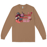 Toasted Coconut sloth why fall in love when you can fall asleep Long Sleeve Tee - FaDigitalArtStudio