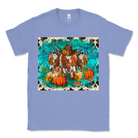 Colony Blue fall longhorn cows Classic Tee - RanaPortraitStore
