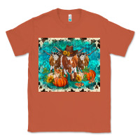 Copper fall longhorn cows Classic Tee - RanaPortraitStore