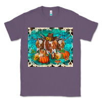 Lavender fall longhorn cows Classic Tee - RanaPortraitStore