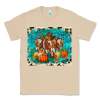 Mushroom fall longhorn cows Classic Tee - RanaPortraitStore