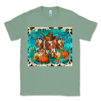 Sage fall longhorn cows Classic Tee - RanaPortraitStore