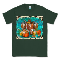 Sports Green fall longhorn cows Classic Tee - RanaPortraitStore