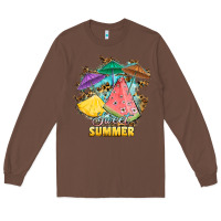Chestnut sweet summer watermelon pineapple fruits Long Sleeve Tee - RanaPortraitStore