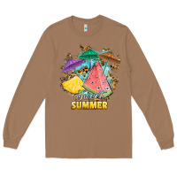 Toasted Coconut sweet summer watermelon pineapple fruits Long Sleeve Tee - RanaPortraitStore