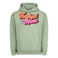 Pigment Oil Green thankful mama Urban Hoodie - JahusDesignShop