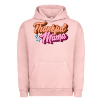 Pigment Salmon thankful mama Urban Hoodie - JahusDesignShop