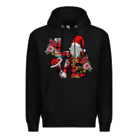 Black Love Gnome Premium Hoodie - SublimationCraftShop