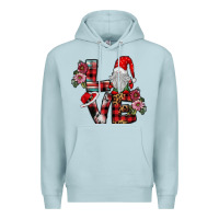 Blue Mist Love Gnome Premium Hoodie - SublimationCraftShop