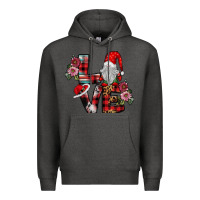 Charcoal Heather Love Gnome Premium Hoodie - SublimationCraftShop