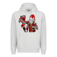 Dove Grey Love Gnome Premium Hoodie - SublimationCraftShop