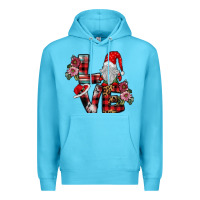 Ocean Blue Love Gnome Premium Hoodie - SublimationCraftShop