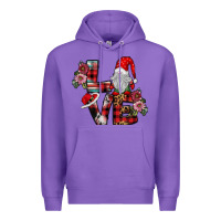 Purple Love Gnome Premium Hoodie - SublimationCraftShop