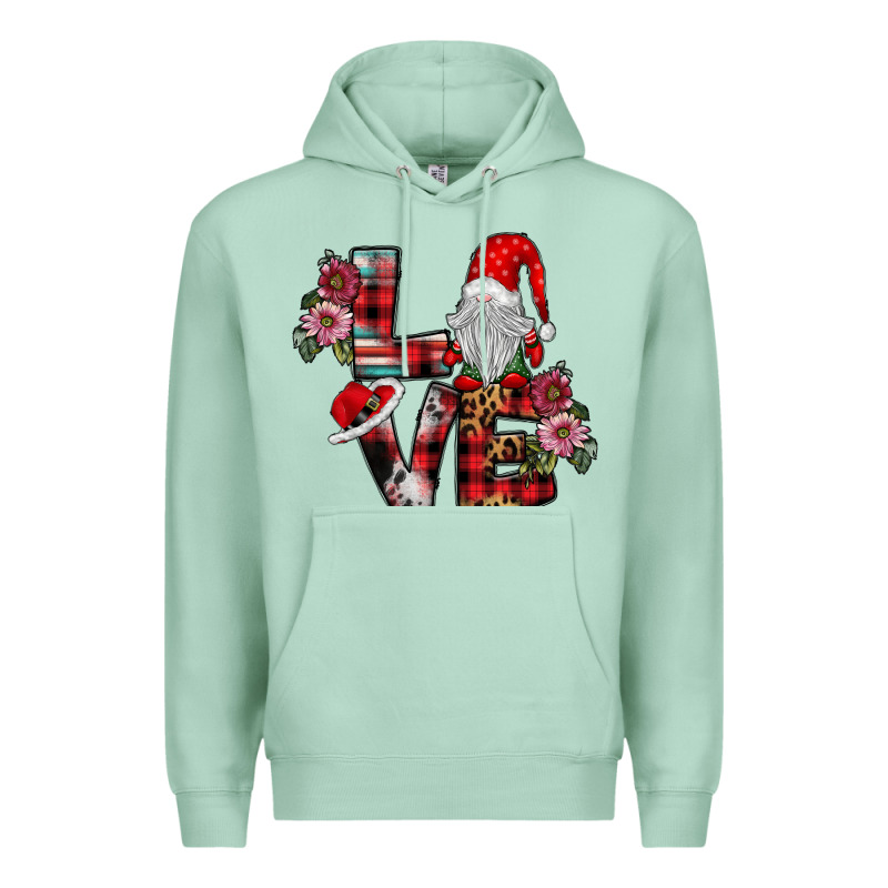 Love Gnome Premium Hoodie by SublimationCraftShop | Teevron