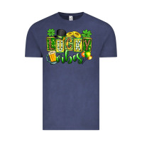 Vintage Denim St. Patrick's Lucky vibes Vintage Tee - OliviaCreatesArt