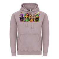 Vintage Zinc mardi gras afro gnomies Vintage Hoodie - FaDigitalArtStudio