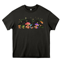 Asphalt magic mushroom Heavy Core Tee - TumblerDesignByShophia