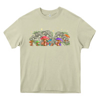 Mossy magic mushroom Heavy Core Tee - TumblerDesignByShophia