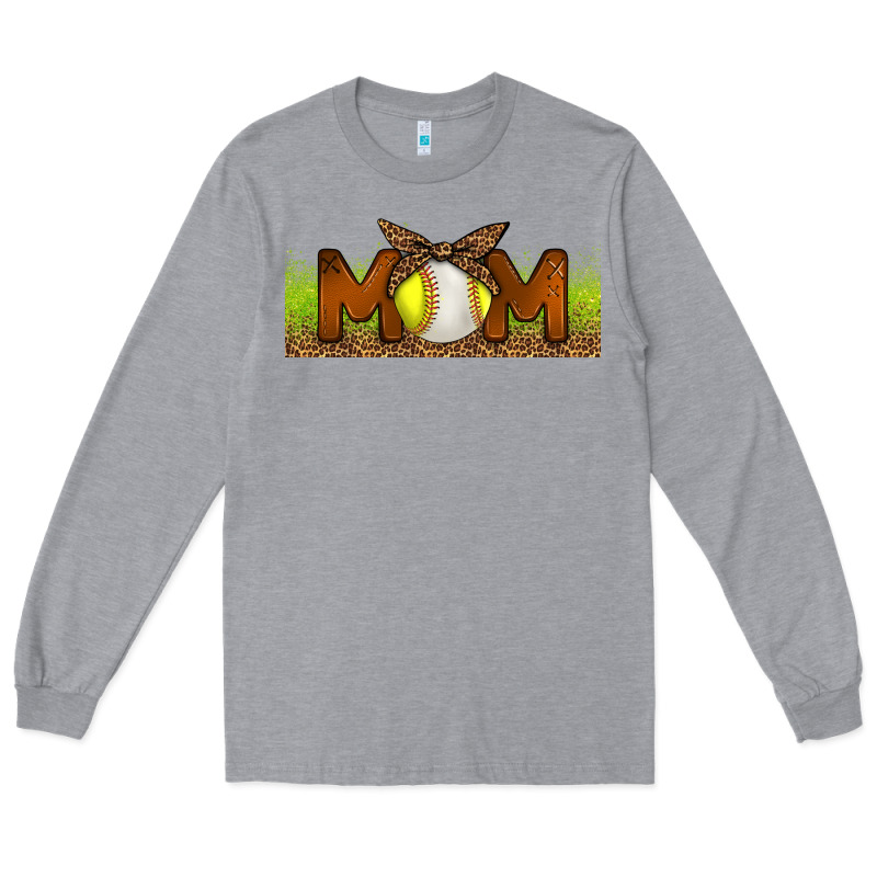 Baseball And Softball Mom Libbey Glass Long Sleeve Tee by BundleAndBundleShop | Teevron