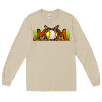 Mushroom Baseball And Softball Mom Libbey Glass Long Sleeve Tee - BundleAndBundleShop