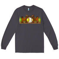Smoke Baseball And Softball Mom Libbey Glass Long Sleeve Tee - BundleAndBundleShop