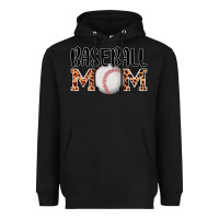 Black baseball mom Heavyweight Hoodie - AdoDesignShop