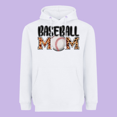 Baseball Mom Heavyweight Hoodie Designed By Adodesignshop
