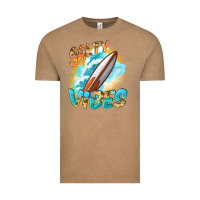Vintage Coffee Salty vibes Vintage Tee - FaDigitalArtStudio