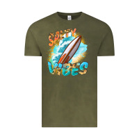 Vintage Olive Salty vibes Vintage Tee - FaDigitalArtStudio