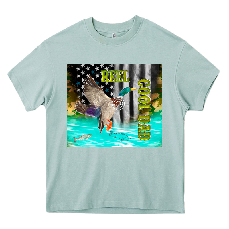 Reel Cool Dad Bass Heavy Core Tee by TumblerDesignByShophia | Teevron