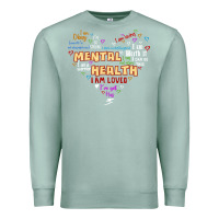 Seafoam mental health matters Premium Sweatshirt - JahusDesignShop