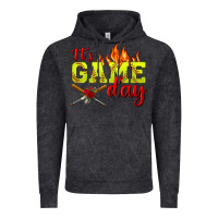 Vintage Black It's Game Day Softball Vintage Hoodie - BundleAndBundleShop