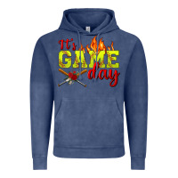 Vintage Denim It's Game Day Softball Vintage Hoodie - BundleAndBundleShop