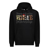 Black army christmas proud veteran Premium Hoodie - Jasminsmagicworld