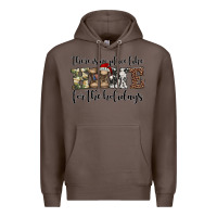 Coffee army christmas proud veteran Premium Hoodie - Jasminsmagicworld