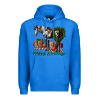 True Royal happy holidays mustang horse Premium Hoodie - LillyAllenDesigns