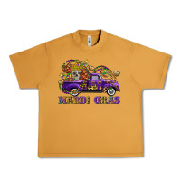 Peanut Butter mardi gras skull truck Urban Heavy Tee - FaDigitalArtStudio