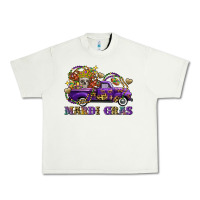 Pistachio mardi gras skull truck Urban Heavy Tee - FaDigitalArtStudio