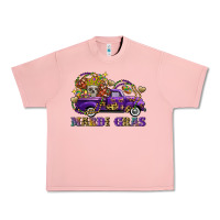 Salmon mardi gras skull truck Urban Heavy Tee - FaDigitalArtStudio