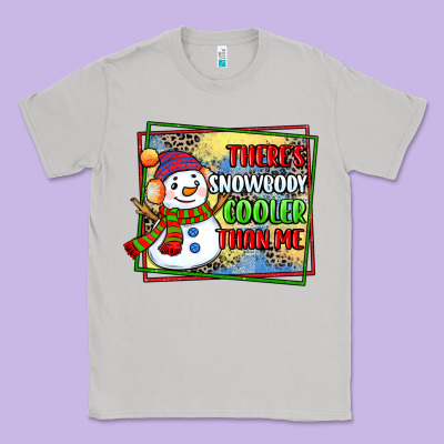 Theres Snowbody Cooler Than Me Classic Tee Designed By Cowgirlartshop