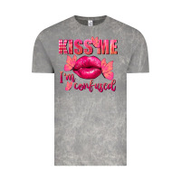Cloud Rock Kiss me i'm so confused Valentine's Day Vintage Tee - FaDigitalArtStudio